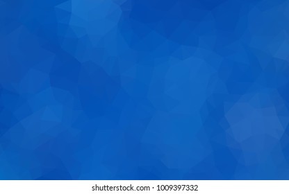 Light BLUE vector modern geometrical abstract background. Texture, new background. Geometric background in Origami style with gradient. 