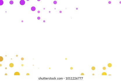 Light BLUE vector modern geometrical circle abstract background.