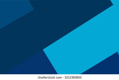 Light BLUE vector modern geometrical background. Abstract template. Geometric pattern in square style with gradient.