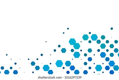 Light BLUE vector modern geometrical abstract background. Texture, brand-new background. Geometric background in Origami style with gradient. 