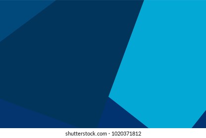 Light BLUE vector modern geometrical background. Abstract template. Geometric pattern in square style with gradient.