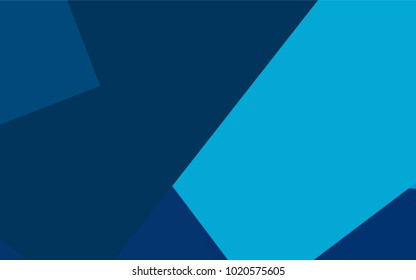 Light BLUE vector modern geometrical background. Abstract template. Geometric pattern in square style with gradient.