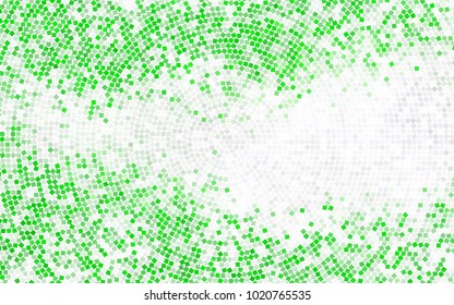 Light BLUE vector modern geometrical background. Abstract template. Geometric pattern in square style with gradient.