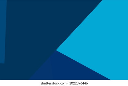 Fondo geométrico moderno vectorial AZUL claro. Plantilla abstracta. Patrón geométrico en estilo cuadrado con degradado.
