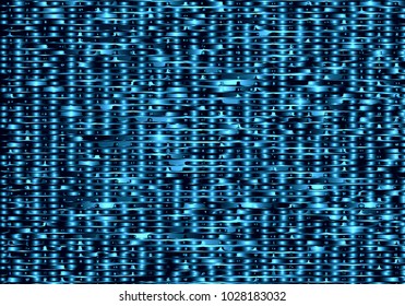 Light blue vector modern geometrical circle abstract background. Dotted texture template. Geometric pattern in halftone style with gradient.