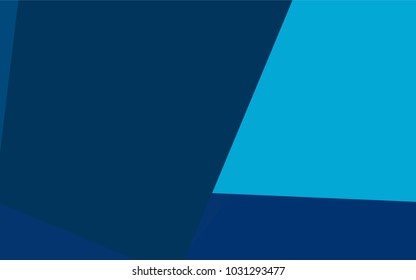 Light BLUE vector modern geometrical background. Abstract template. Geometric pattern in square style with gradient.