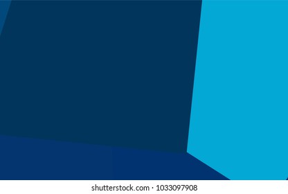 Light BLUE vector modern geometrical background. Abstract template. Geometric pattern in square style with gradient.