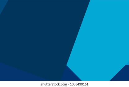 Light BLUE vector modern geometrical background. Abstract template. Geometric pattern in square style with gradient.