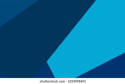 Light BLUE vector modern geometrical background. Abstract template. Geometric pattern in square style with gradient.