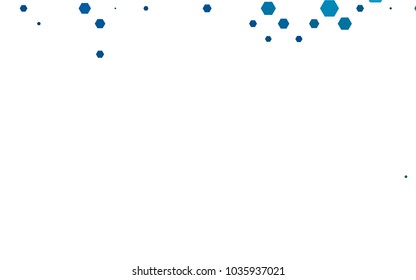 Light BLUE vector modern geometrical abstract background. Texture, brand-new background. Geometric background in Origami style with gradient. 
