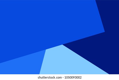 Light BLUE vector modern geometrical background. Abstract template. Geometric pattern in square style with gradient.