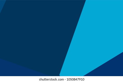 Light BLUE vector modern geometrical background. Abstract template. Geometric pattern in square style with gradient.