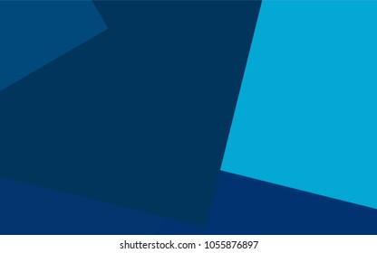 Light BLUE vector modern geometrical background. Abstract template. Geometric pattern in square style with gradient.
