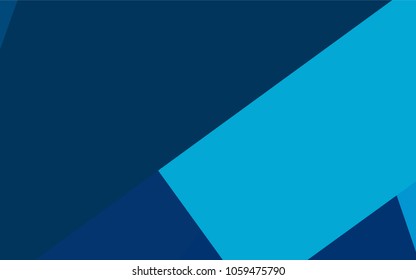 Light BLUE vector modern geometrical background. Abstract template. Geometric pattern in square style with gradient.