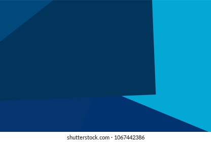 Light BLUE vector modern geometrical background. Abstract template. Geometric pattern in square style with gradient.