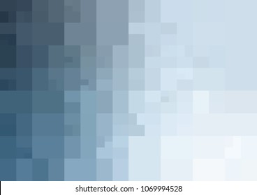 Light BLUE vector modern geometrical abstract background. Texture template. Geometric pattern in Origami style with gradient. 