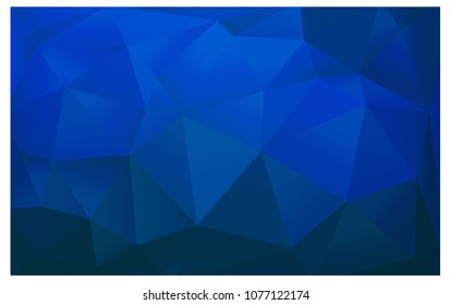 Light BLUE vector modern geometrical abstract background. Texture, new background. Geometric background in Origami style with gradient. 