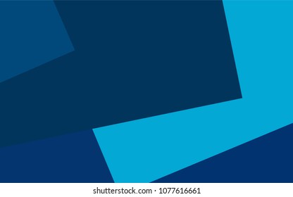 Light BLUE vector modern geometrical background. Abstract template. Geometric pattern in square style with gradient.