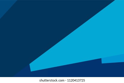Light BLUE vector modern geometrical background. Abstract template. Geometric pattern in square style with gradient.