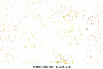 Light BLUE vector modern geometrical circle abstract background. Dotted texture template. Geometric pattern in halftone style with gradient. 