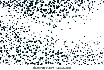 Light BLUE vector modern geometrical background. Abstract template. Geometric pattern in square style with gradient.