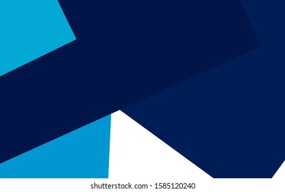 Light BLUE vector modern geometrical background. Abstract template. Geometric pattern in square style with gradient.