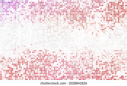 Hellblauer, Vektorgrafik moderner geometrischer Hintergrund. Abstrakte Vorlage. Geometrisches Muster im quadratischen Stil mit Farbverlauf.