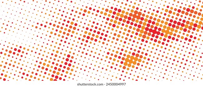 Light BLUE vector modern geometrical circle abstract background. Dotted texture template. Geometric pattern in halftone style with gradient.