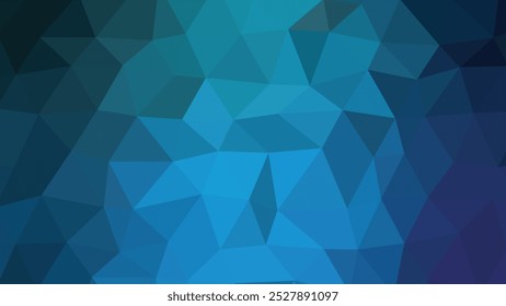 Fondo abstracto geométrico moderno de Vector AZUL claro. Textura, nuevo fondo. Fondo geométrico en estilo Origami con gradiente.