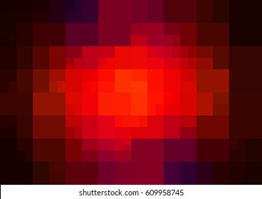 Light BLUE vector modern geometrical abstract background. Texture template. Geometric pattern in Origami style with gradient. 