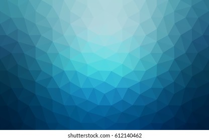 Light BLUE vector modern geometrical abstract background. Texture, new background. Geometric background in Origami style with gradient. 