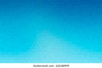 Light BLUE vector modern geometrical abstract background. Texture, brand-new background. Geometric background in Origami style with gradient. 