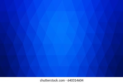 Light BLUE vector modern geometrical abstract background. Texture, new background. Geometric background in Origami style with gradient. 