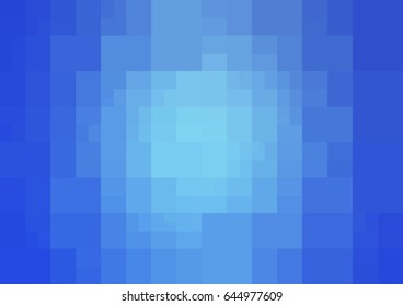 Light BLUE vector modern geometrical abstract background. Texture template. Geometric pattern in Origami style with gradient. 