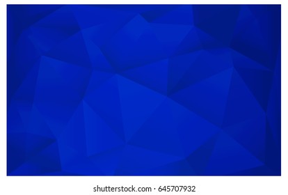 Light BLUE vector modern geometrical abstract background. Texture, new background. Geometric background in Origami style with gradient. 