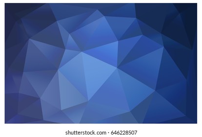 Light BLUE vector modern geometrical abstract background. Texture, new background. Geometric background in Origami style with gradient. 