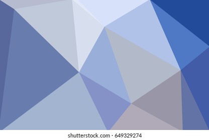 Light BLUE vector modern geometrical abstract background. Texture, new background. Geometric background in Origami style with gradient. 