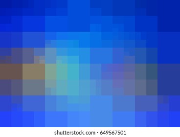 Light BLUE vector modern geometrical abstract background. Texture template. Geometric pattern in Origami style with gradient. 
