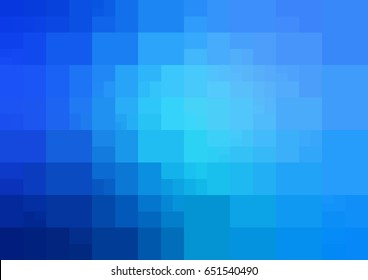 Light BLUE vector modern geometrical abstract background. Texture template. Geometric pattern in Origami style with gradient. 