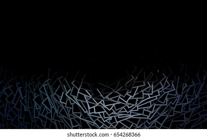 Light BLUE vector modern geometrical background. Abstract template. Geometric pattern in square style with gradient.