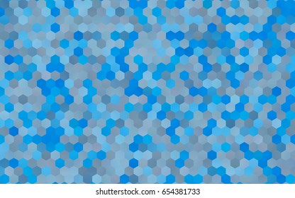 Light BLUE vector modern geometrical abstract background. Texture, brand-new background. Geometric background in Origami style with gradient. 