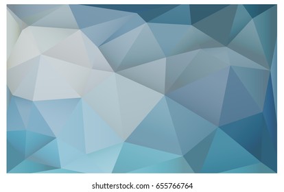 Light BLUE vector modern geometrical abstract background. Texture, new background. Geometric background in Origami style with gradient. 