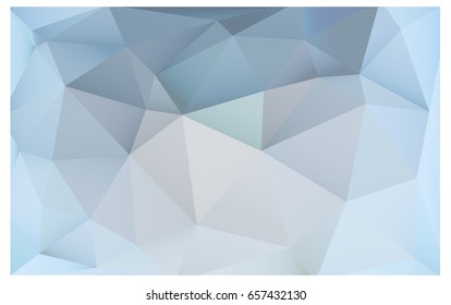 Light BLUE vector modern geometrical abstract background. Texture, new background. Geometric background in Origami style with gradient. 