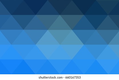 Light BLUE vector modern geometrical abstract background. Texture, new background. Geometric background in Origami style with gradient. 
