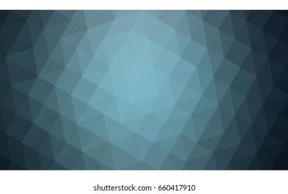 Light BLUE vector modern geometrical abstract background. Texture, new background. Geometric background in Origami style with gradient. 