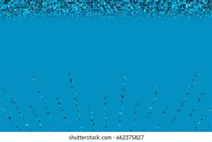 Light BLUE vector modern geometrical abstract background. Texture, brand-new background. Geometric background in Origami style with gradient. 