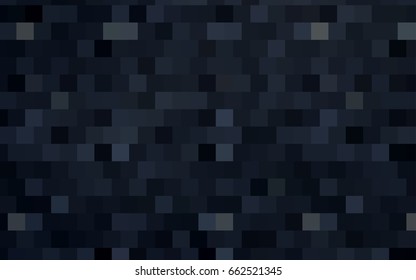 Light BLUE vector modern geometrical background. Abstract template. Geometric pattern in square style with gradient.