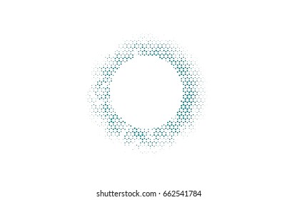 Light BLUE vector modern geometrical abstract background. Texture, brand-new background. Geometric background in Origami style with gradient. 