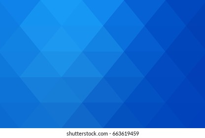 Light BLUE vector modern geometrical abstract background. Texture, new background. Geometric background in Origami style with gradient. 