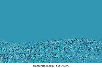 Light BLUE vector modern geometrical abstract background. Texture, brand-new background. Geometric background in Origami style with gradient. 
